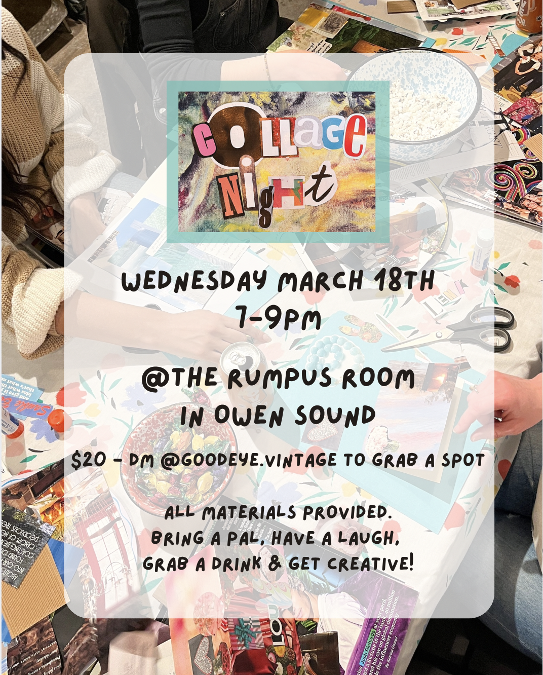 Event image Collage Night